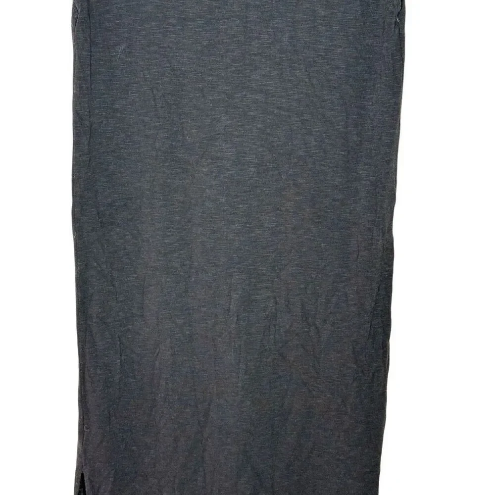 Madewell Black Short Sleeve Shirt Dress Size S Round Neck Casual Lightweight - Picture 7 of 10